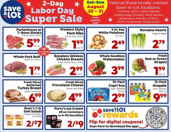 Save a Lot Weekly Ad week 35 Page 1