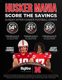 Hy-Vee Weekly Ad Page 1