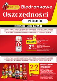 Biedronka gazetka tydzień 35 Strona 1