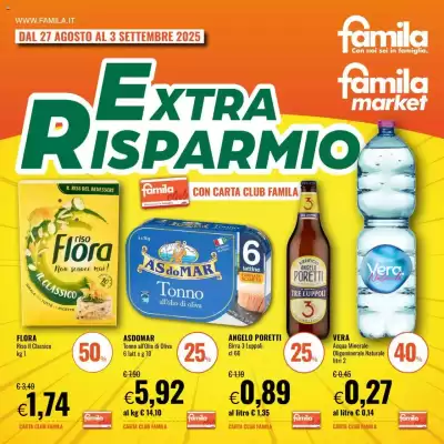 Volantino Famila (valido fino al 3-09)