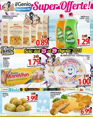Volantino Il Genio Supermercato (valido fino al 29-08)