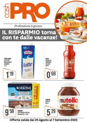 Volantino Cash pro (valido fino al 7-09)