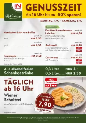 Interspar Restaurant Flugblatt (gültig bis 6-09)