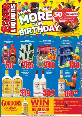 Boxer Liquors catalogue (valid until 7-09)