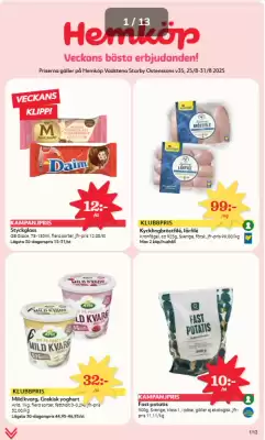 Hemköp reklamblad (giltig till och med 31-08)