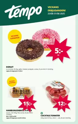 Tempo reklamblad (giltig till och med 31-08)