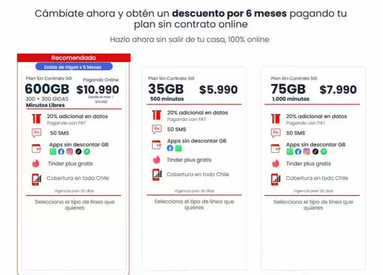 Catálogo Virgin Mobile (válido hasta 9-09)