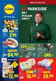 Lidl reklamblad vecka 36 Sida 1