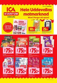 ICA Supermarket reklamblad vecka 35 Sida 1