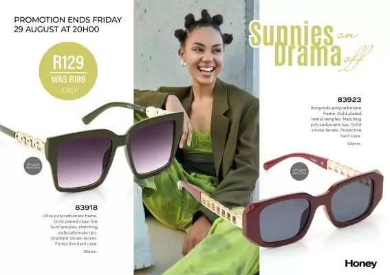 Honey Fashion Accessories catalogue (valid until 31-08)