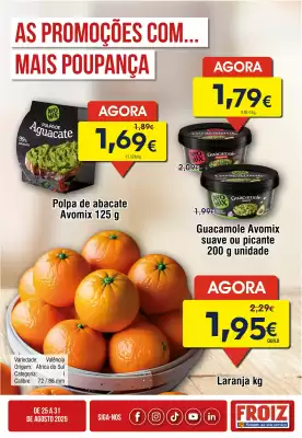 Folheto Froiz (válido até 31-08)