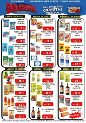Catálogo Dulcenter (válido hasta 30-08)
