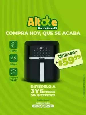 Catálogo Santa Maria (válido hasta 31-08)