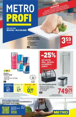 Metro Flugblatt (gültig bis 17-09)
