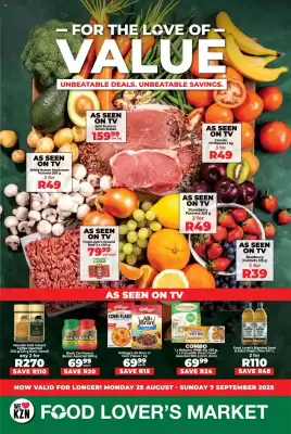 Food Lover's Market catalogue (valid until 7-09)