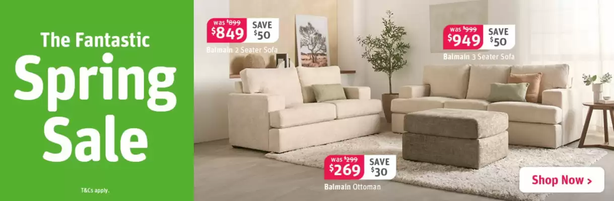 Fantastic Furniture catalogue (valid until 25-09)