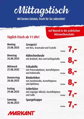 Markant Prospekt (gültig bis 30-08)