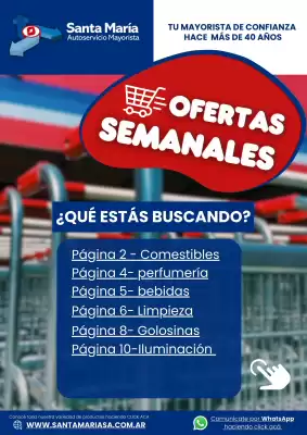 Catálogo Santa Maria (válido hasta 30-08)