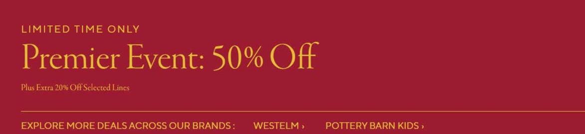 Pottery Barn catalogue week 35 Page 1