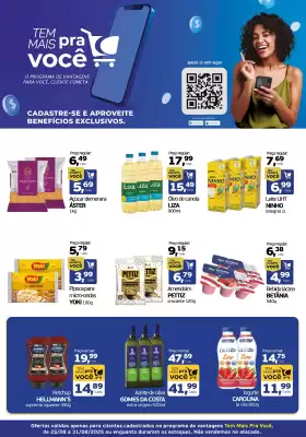 Catálogo Cometa Supermercados (válido até 31-08)