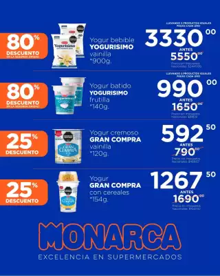Catálogo Supermercados Monarca (válido hasta 31-08)
