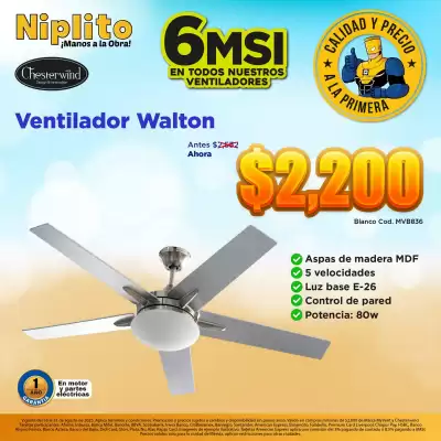 Catálogo Niplito (válido hasta 31-08)