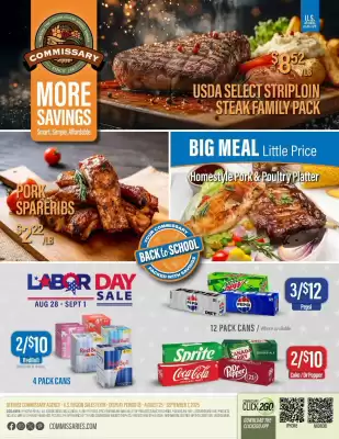Commissary Weekly Ad (valid until 7-09)