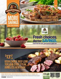 Commissary Weekly Ad Page 1