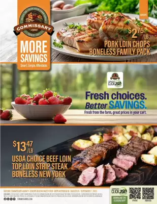 Commissary Weekly Ad (valid until 7-09)