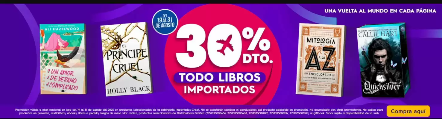 Catálogo Crisol (válido hasta 31-08)