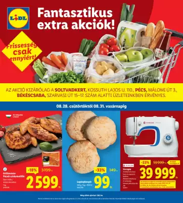 Lidl akciós újság (érvényes eddig: 31-08)