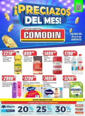 Catálogo Supermercados Comodin (válido hasta 31-08)