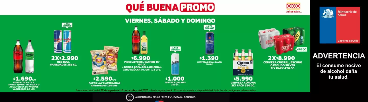 Catálogo OXXO (válido hasta 15-10)