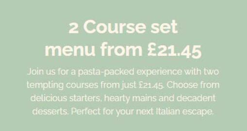 Bella Italia leaflet week 35 Page 2