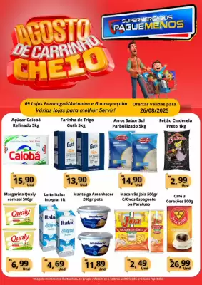 Catálogo Supermercados Pague Menos (válido até 26-08)