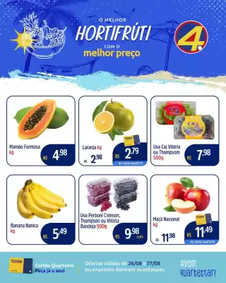 Catálogo Quartetto Supermercados (válido até 27-08)