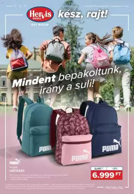 Hervis akciós újság (érvényes eddig: 7-09)