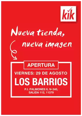 Folleto KIK (válido hasta el 28-08)