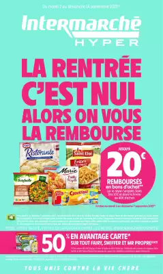 Catalogue Intermarché Hyper (valable jusqu'au 14-09)