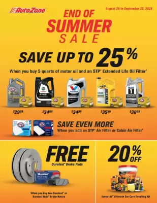 AutoZone Weekly Ad (valid until 22-09)