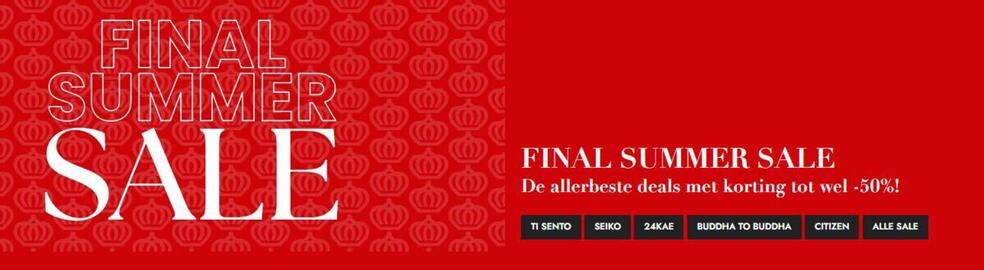 Siebel Juweliers folder Pagina 1