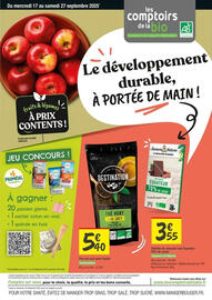 Catalogue Les Comptoirs de la Bio page 1