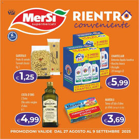 Volantino MerSi Supermercati Pagina 1