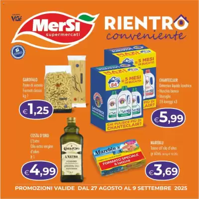 Volantino MerSi Supermercati (valido fino al 9-09)