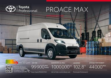 Toyota gazetka | Proace Max Strona 1