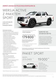 Toyota gazetka | Hilux 2024 Strona 4