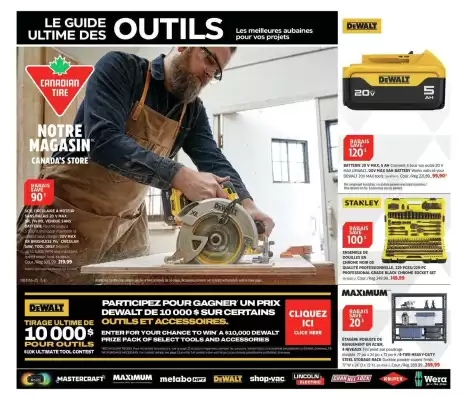 Canadian Tire flyer (valid until 28-08)