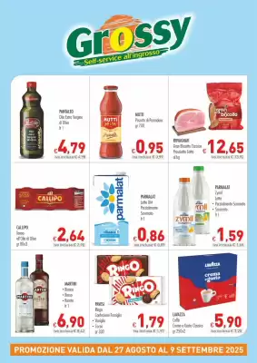 Volantino Cash & Carry Grossy (valido fino al 9-09)