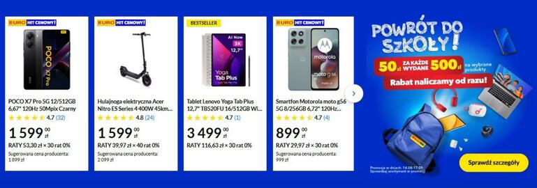 RTV EURO AGD gazetka tydzień 35 Strona 3