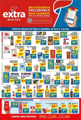 Catálogo Extra Supermercado (válido até 1-09)